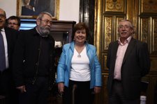 Tóxo Y Méndez Se Reúnen Con Luisa Cava De Llano