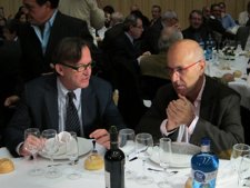 Josep Maria Vila d'Abadal Junto A Josep Antoni Duran