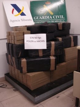 Droga Incautada En El Pesaje