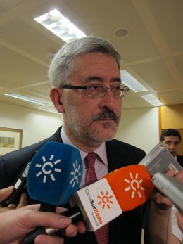 El Consejero De Economía, Innovación, Ciencia Y Empleo, Antonio Ávila