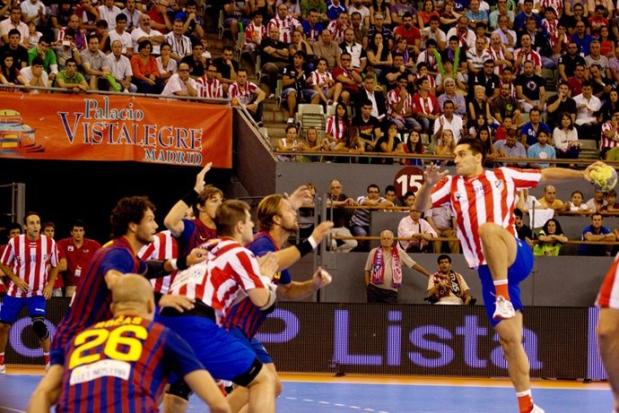 Balonmano Atletico De Madrid Contra Barcelona