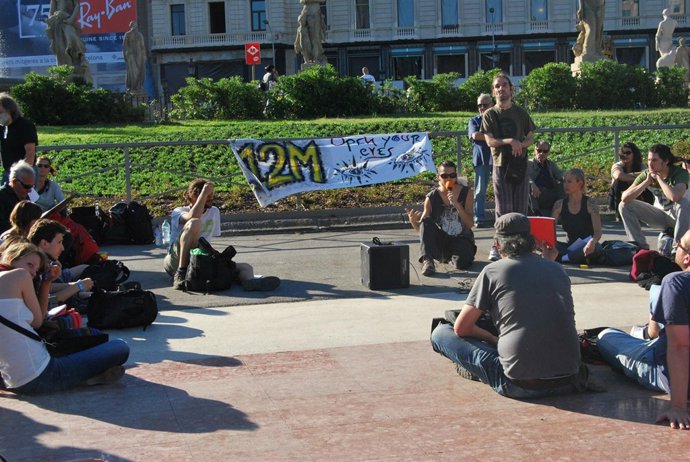 Conmemoración Del Primer Aniversario Del Movimiento 'Indignado'