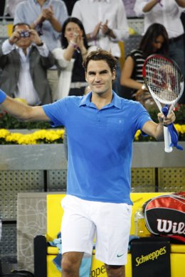 Federer En El Madrid Open