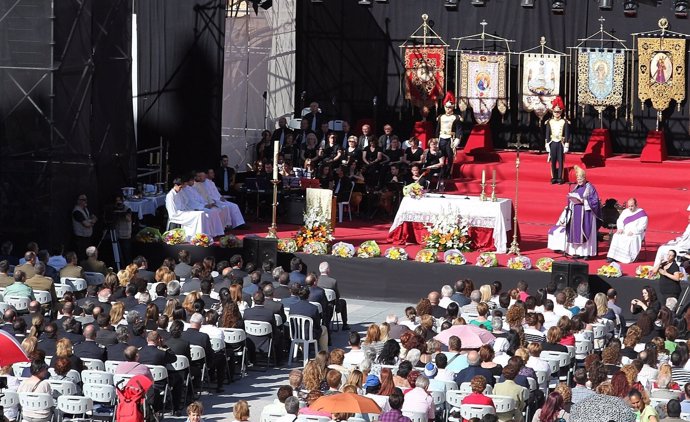 La Misa Celebrada En Lorca En El Aniversario De Los Terremotos