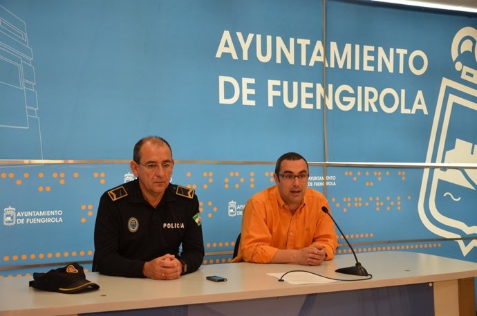 Romero y Rueda, en la rueda de prensa sobre la actuación policial