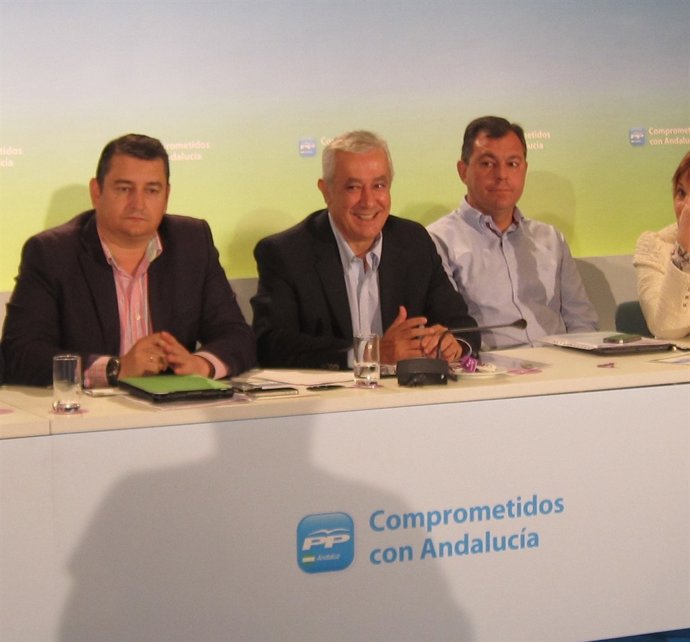 El Presidente Del PP-A, Javier Arenas