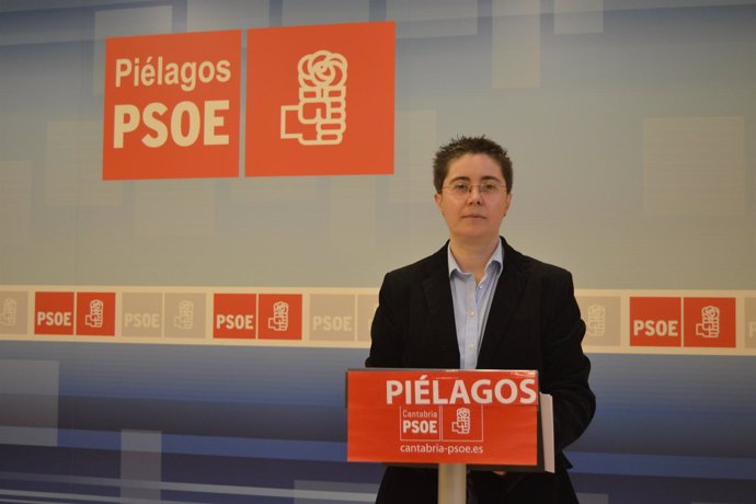La Portavoz Del PSOE De Piélagos, Rebeca Lanza