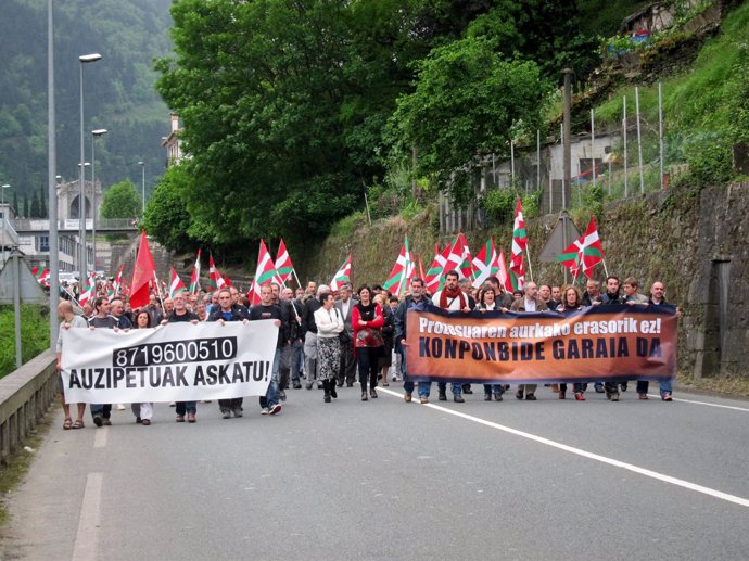 Manifestación En Apoyo A Otegi