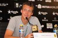 Tenis/Madrid.- Berdych: "He podido ahorrar un poco de energía para llegar algo más fresco a la final"