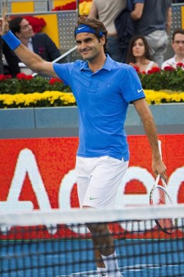 Federer Tras Ganar Las Semifinales En Madrid