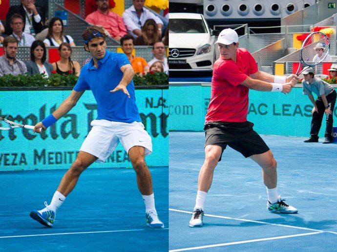 Roger Federer Y Tomas Berdych