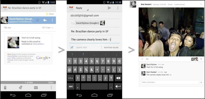 Actualización Respuestas A Notificaciones Desde Google+