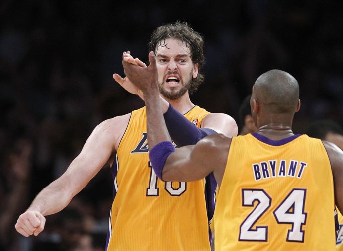 Pau Gasol Y Kobe Bryant, Los Angeles Lakers