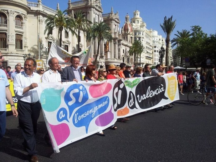 Inicio De Las Trobades D'escoles En Valencià
