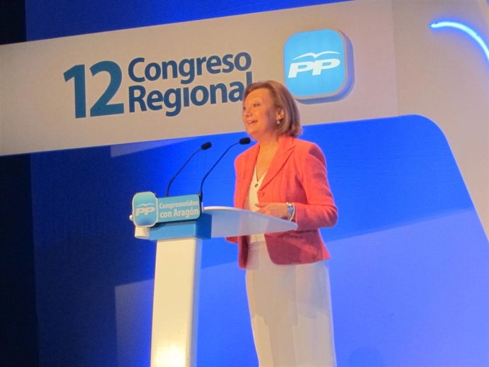 La Presidenta Del PP-Aragón, Luisa Fernanda Rudi
