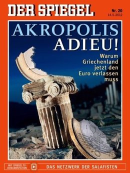 Portada 'Der Spiegel' "Akropolis Adieu!"