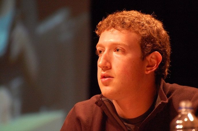 El Presidente Ejecutivo De Facebook, Mark Zuckerberg
