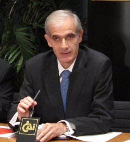 El Presidente De Caja Inmaculada, Juan María Pemán.