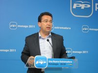 El PP de Extremadura elegirá este jueves nuevo portavoz en su Comité Ejecutivo