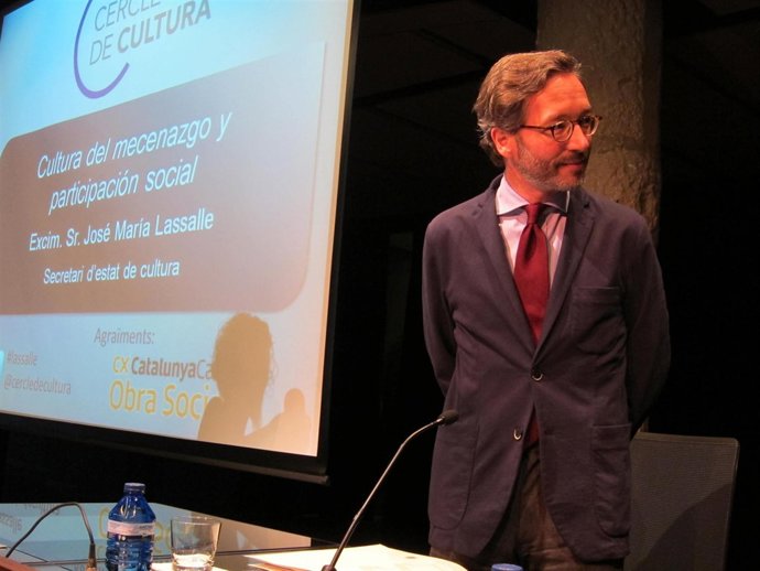 El Secretario De Estado De Cultura, José María Lassalle