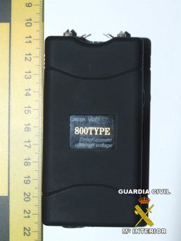 Aparato De Descargas Eléctricas Del Suceso En Bollullos Par Del Condado (Huelva)