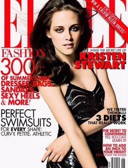 Kristen Stewart en la portada de Elle USA