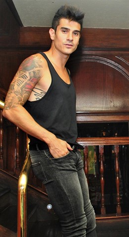 El cantante de Pignoise, Álvaro Benito