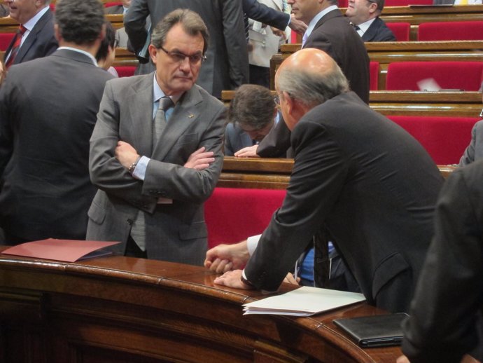 Artur Mas, En El Parlament