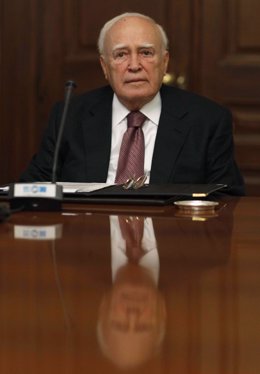 El Presidente Griego, Karolos Papoulias