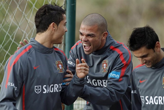 Cristiano Ronaldo, Pepe  Y Helder Postiga