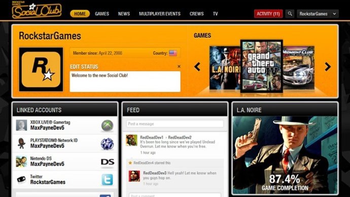 Rockstar Games Social Club