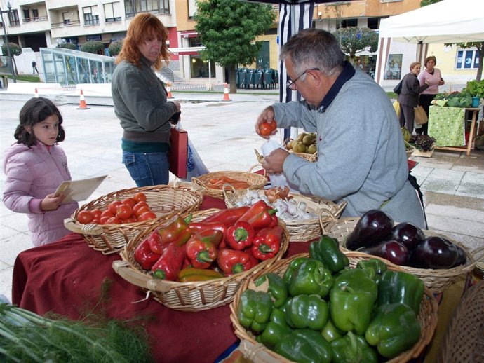 Niños En El Mercado Ecológico     