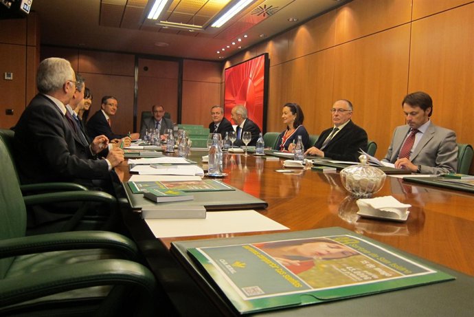 Integrantes De Caja Rural, Tras El Sorteo