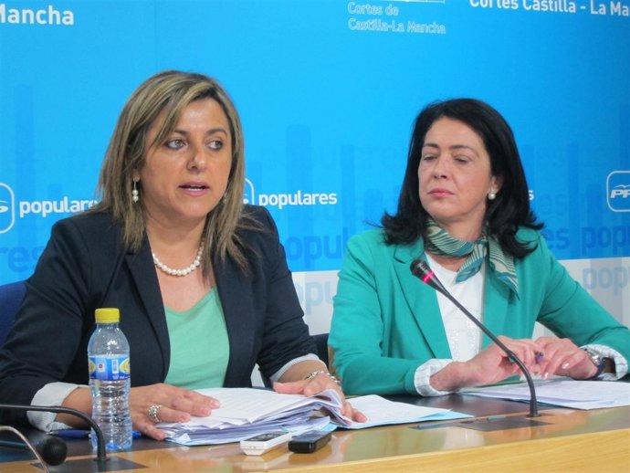 Las Diputadas Del PP En Rueda De Prensa