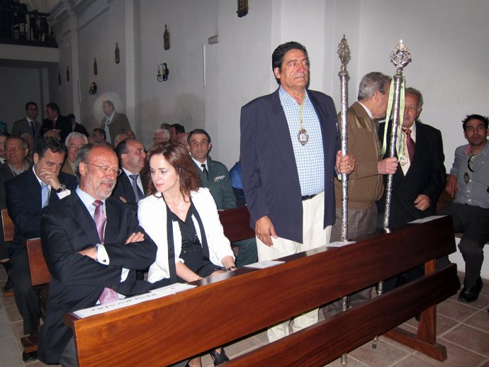 De La Riva Y Clemente, En Los Actos En Honor A San Isidro.