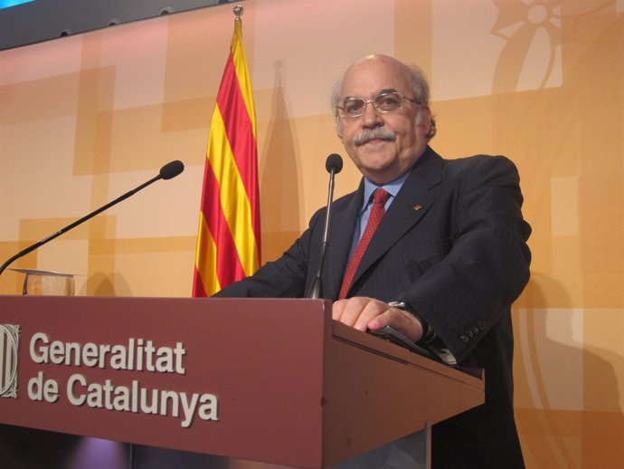El Conseller Andreu Mas-Colell