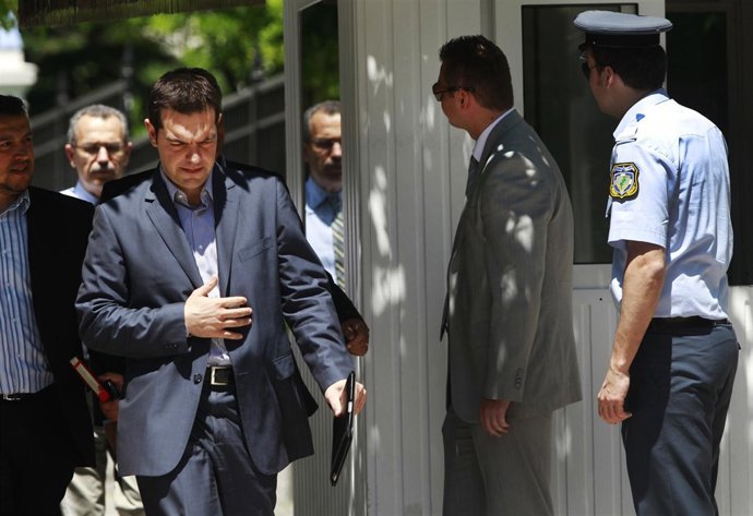 Alexis Tsipras, Líder De La Coalición De Izquierdas De Grecia