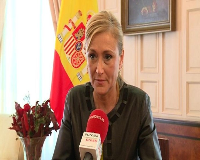 Cristina Cifuentes En Madrid