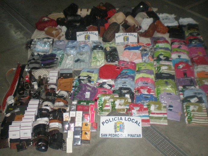 Imagen De Artículos Decomisados