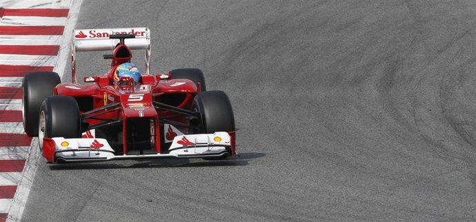 Fernando Alonso, En Los Entrenos De Montmeló De Pretemporada