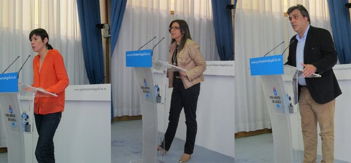 Foto Xunta De Portavoces (Los Tres Portavoces)