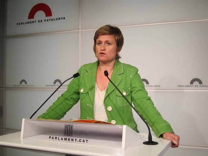 La Diputada De ERC En El Parlament Anna Simó