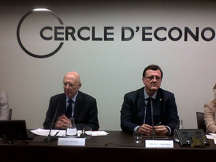 El Conseller De Empresa Y Emplo, F.X.Mena