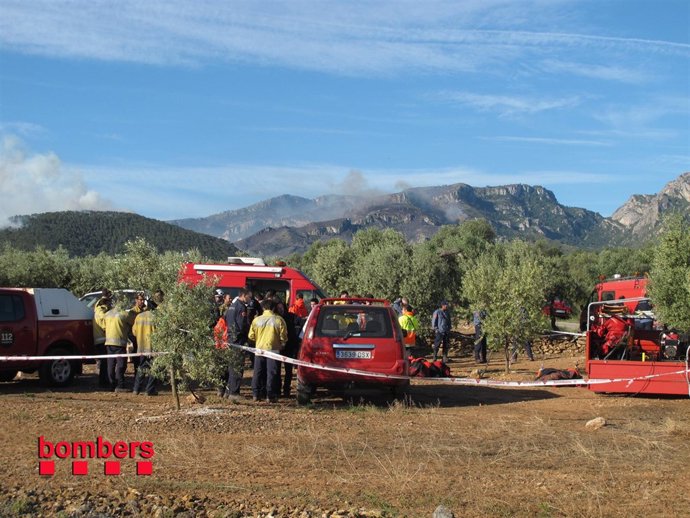 Incendio De Rasquera (Tarragona)