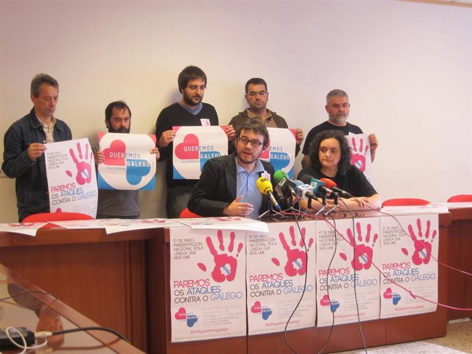 Queremos Galego Presenta La Manifestación Para El 17 De Mayo