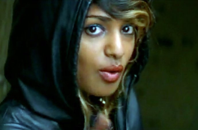 La cantante británica M.I.A. En una captura de un videoclip