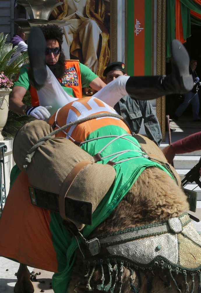 Sacha Baron Cohen, El Dictador, en Cannes