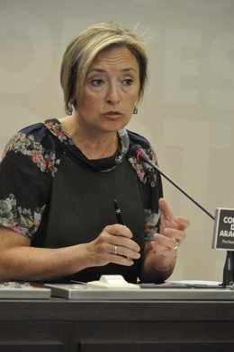 La Portavoz De CHA En Las Cortes De Aragón, Nieves Ibeas