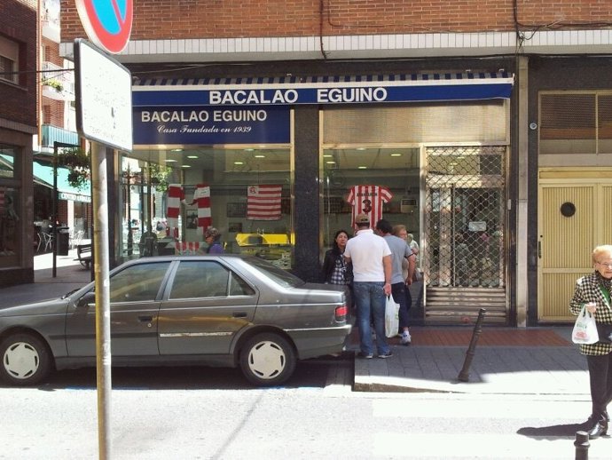 Tienda De Bacalao Eguino, En Barakaldo