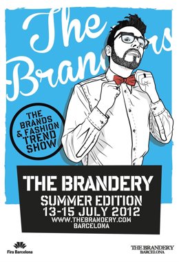 Cartel Del Salón De Moda Urbana The Brandery Summer 2012